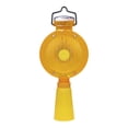 thumbnail image 4 of Almencla Outdoor Flashing Light Solar Powered Traffic for Industrial Emergency Yellow, 4 of 8