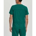 thumbnail image 3 of Landau Haut de Blouse Médicale pour Hommes : Extensible 2 Directions, 4 Poches, Ajustement Moderne, Col en V, 4253, 3 of 5