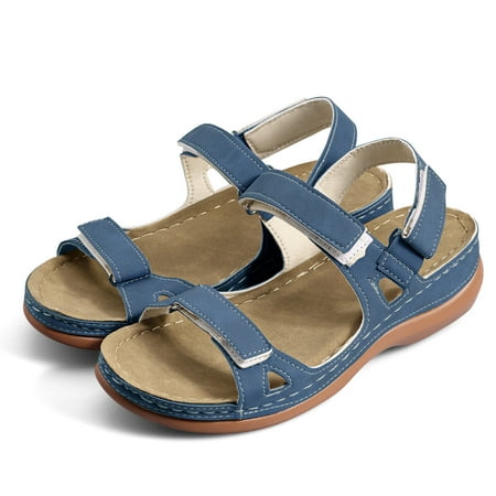 

Venoro Women Premium Orthopedic Open Toe Sandals Summer Beach Holiday Casual Shoes