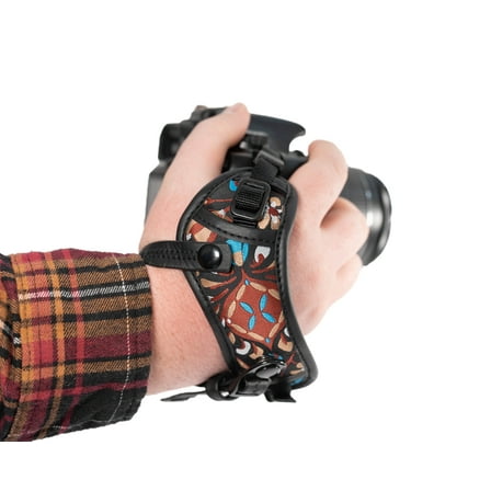 Art Tribute Camera Hand Strap,Rapid Fire Secure Grip Wrist Straps for Mirrorless Camera and DSLR - Red