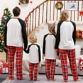 thumbnail image 2 of Xmarks Holiday Family Matching Pajamas Christmas Pjs Set Long Sleeve Tops Xmas Pajamas Pant Cute Family Jammies, 2 of 9
