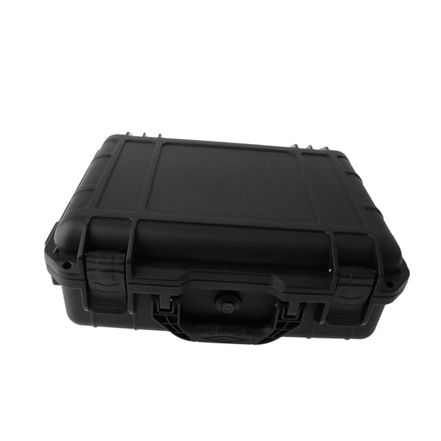 Caja de herramientas resistente al agua, rígida, organizador, a prueba de polvo, resistente, multifuncional, con inserto de espuma y asa de protección 30x245x115cm