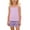 Purple, variant on Girls Loose Sleeveelss Tank Top with Color Shorts Set Workout Boys 2 Piece Summer Outfits Green 5-6Years