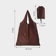 thumbnail image 5 of Shoreew Foldable Shopping Bag with Reinforced Handle Large Capacity Waterproof Multipurpose Reusable Grocery Bag Holder Tote Bag, 5 of 7