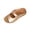 Gold, variant on Womens Sandals Fashion Casual Summer One-Line Hollow Fish Mouth Wedge Shoes