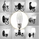 thumbnail image 3 of 5pcs Salt Lamp Bulbs Replacement Long Lasting 15 Watt E12 Socket Warm Light Candelabra Lamp Bulbs (Warm White Light), 3 of 3