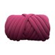 thumbnail image 1 of Hilo grueso, hilo grueso voluminoso, nudo trenzado suave tejido a mano, hilo tubular gigante, Morado oscuro, 1 of 9