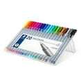 thumbnail image 2 of Staedtler Triplus Fineliner Pens, .3mm, Metal Clad Tip, 20-Pack, Assorted (334SB20BK), 2 of 3