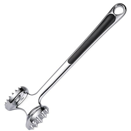 

Kitchen Cooking Tools Meat Tenderizer Tool Pounder Gadget Stainless Steel Steak Hammer Mallet Needle Loose Household Pork Cut