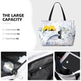 thumbnail image 3 of Balery Sea Animals Beach Travel Bag - Water-Resistant, Large Capacity Lightweight Tote with 7 Pockets for Women and Men - Perfect for Beach, Pool, Gym, and Travel, 3 of 7