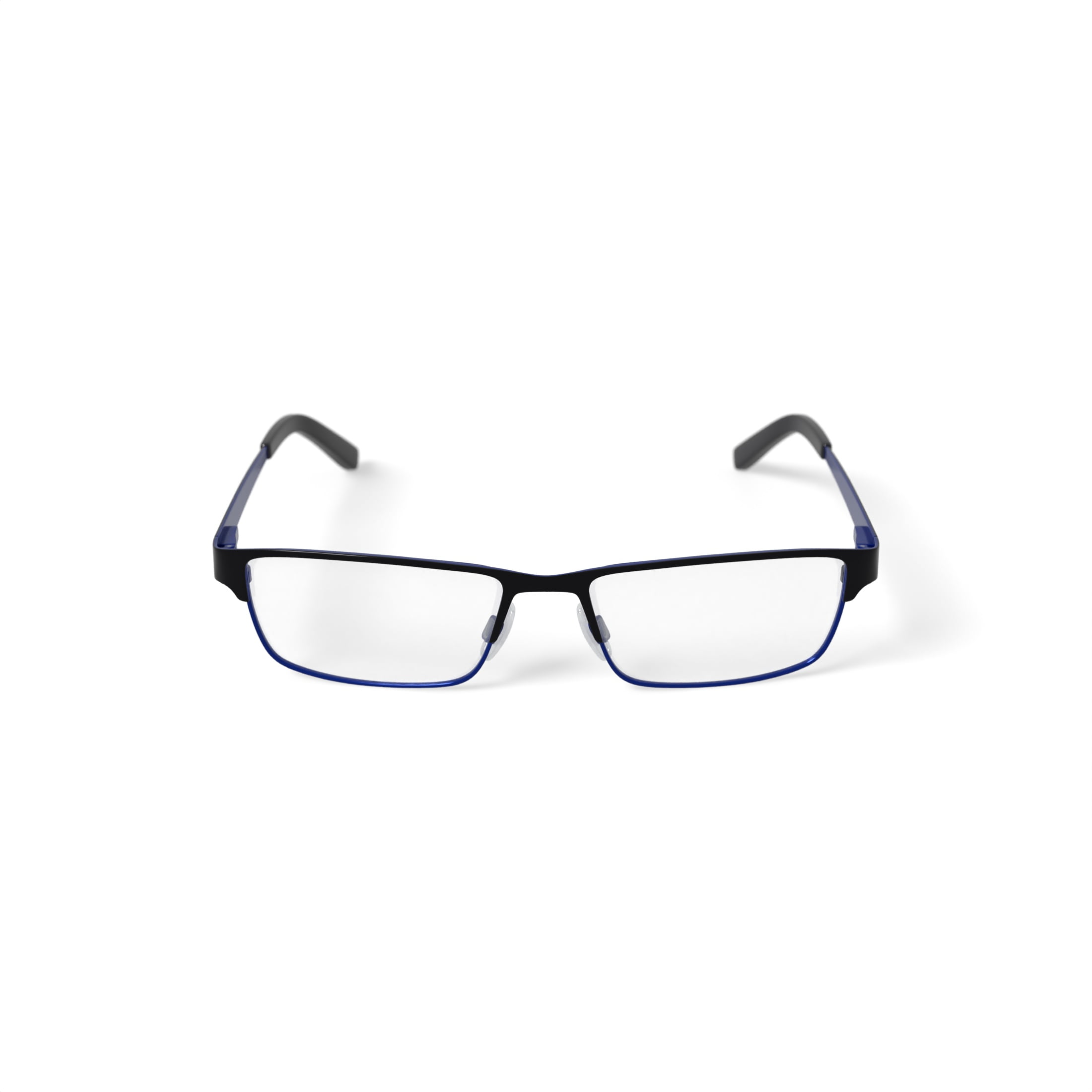 Randy Jackson Men's RJ1059 Rectangular Prescription Eyeglasses with Case, Black