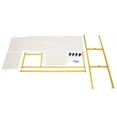 thumbnail image 3 of Heavy Duty Commercial Garment Rack Metal Rolling Clothing Shelf Retail Store, 3 of 7