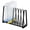 Black, variant on Reusable Bag Drying Rack - Built in Quikly Dry Diatomite Stone Tray, Kitchen Drying Rack for Ziplock/Sandwich Storage Bags, Plastic Bag Drying Rack, Silver
