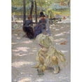 thumbnail image 3 of Cross, Henri Edmond 14x18 Black Modern Framed Museum Art Print Titled - An August Afternoon at the Luxembourg, 3 of 5