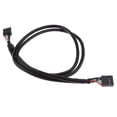 thumbnail image 4 of Convertidor de Cable USB a 9 pines Conector a Extensión de Cable Parte desmontable Macarena Cable de extensión de 9 pines, 4 of 8