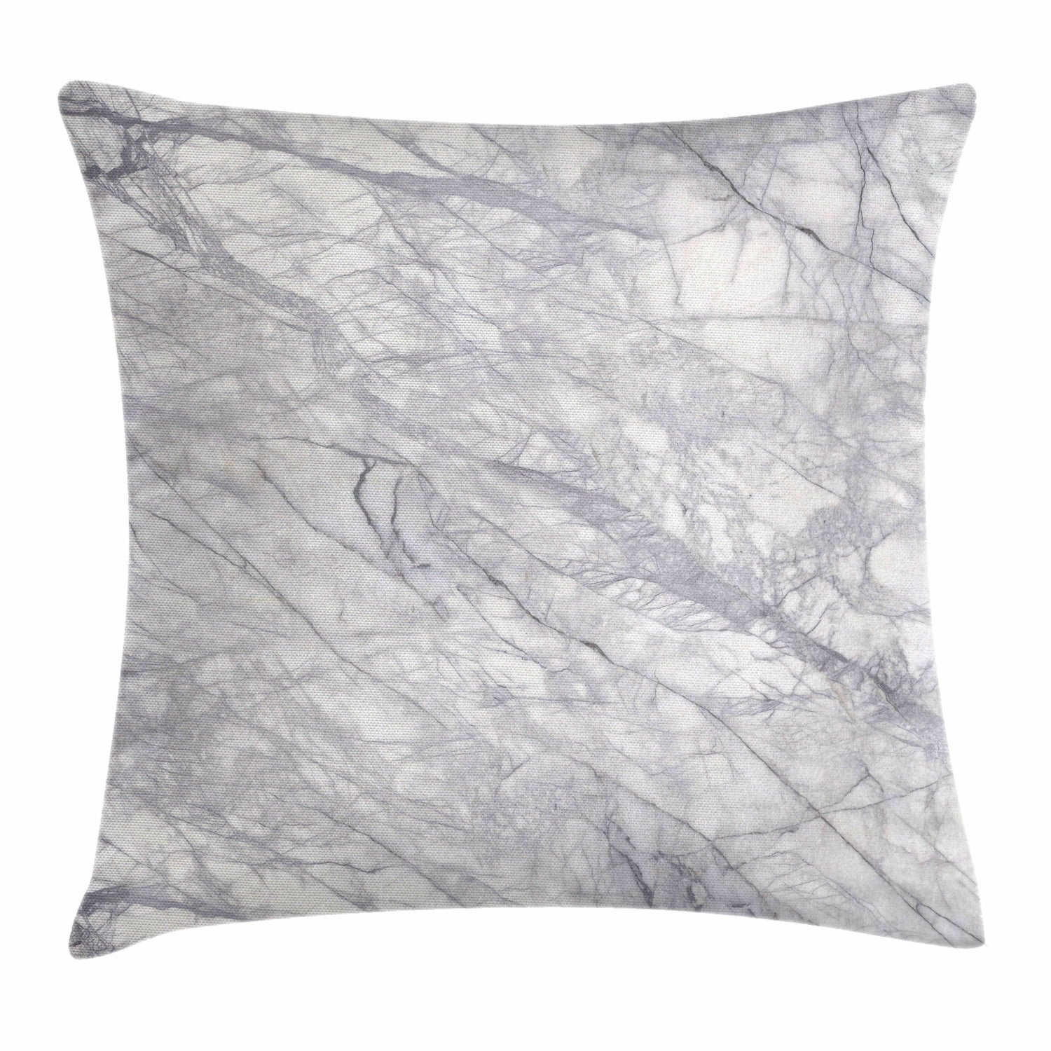 Marble Throw Pillow Cushion Cover, Granite Surface with Bunch of