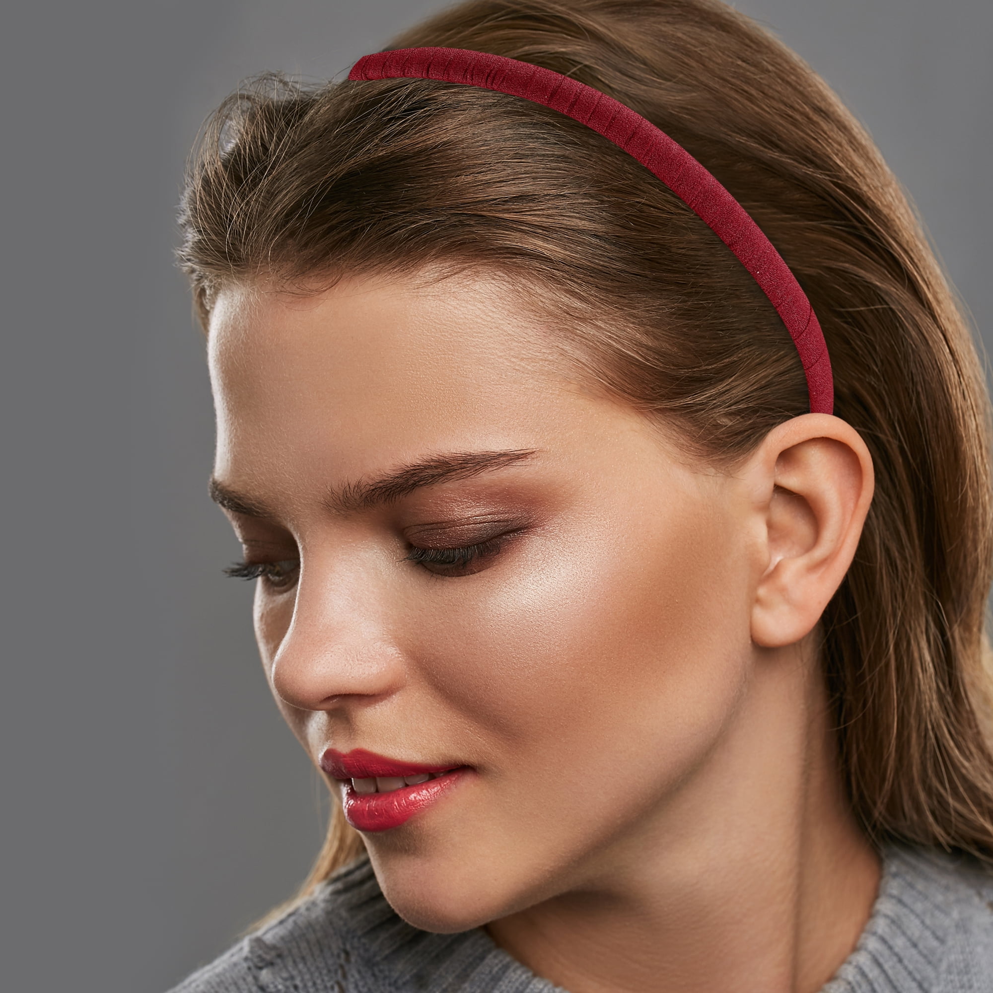Unique Bargains 4Pcs Women Teeth Comb Headbands Non-Slip Hairbands