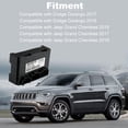 thumbnail image 3 of Scienceny Módulo de control ABS 68250124AD Módulo de control de caja de transferencia compatible con Cherokee 2016-2018 Durable Vehículos, repuestos y accesorios Mis, 3 of 6