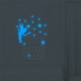 thumbnail image 1 of Luminous Switch Stickers Removable Decorative Decals For Children Room Living Room Bedroom Decoration, 1 of 6