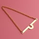 thumbnail image 2 of Collar de Cadena de corbata de hombre Yuyangstore Oro, 2 of 8