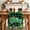 Green Gold DarkGreen, variant on St. Patrick's Day Table Runner 48 Inches Long Farmhouse Dress Scarves, Green Truck Lucky Shamrocks Farmhouse Check Dining Tablerunner for Coffee Table/Kitchen Island/Party Décor, 13" x 48"