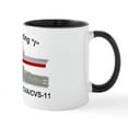 thumbnail image 2 of CafePress - Essex Intrepid Angle_T Shirt Mug - 11 oz Ceramic Mug - Novelty Coffee Tea Cup, 2 of 6