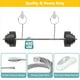 thumbnail image 4 of Anclajes para Muebles (Paquete de 6) una Prueba de BebéS, Anclajes para Muebles Antivuelco, Correas para Terremotos Resistentes una 400 Libras, Negro, 4 of 9