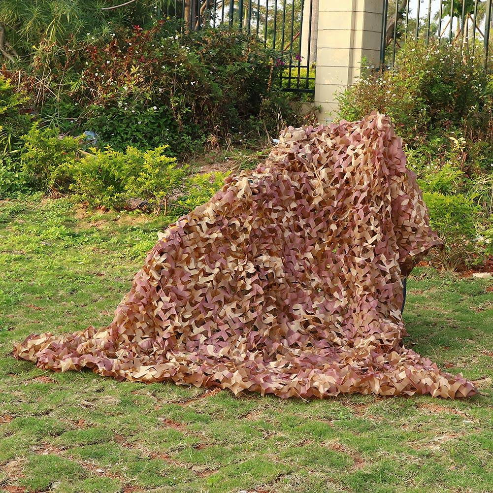 OTVIAP 3x5m Outdoor Camping Jungle Camouflage Woodlands Camouflage Net