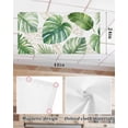 thumbnail image 5 of Fluorescent Light Covers for Ceiling Lights 1 Piece, Green Monstera Leaves Magnetic Classroom Light Covers 4x2 Feet, Tropical Summer Botanical Fluorescent Ceiling Filters for Office Classroom, 5 of 7