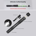 thumbnail image 4 of Lepro 2-Pack LED Pen Flashlights, Mini Waterproof Pocket Light with Clip, for Inspection, Work, Repair, Powered by 2*AAA, 4 of 12