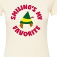 thumbnail image 3 of ELF - Christmas Family Set Smilings My Favorite - Juniors Fitted Graphic T-Shirt, 3 of 5