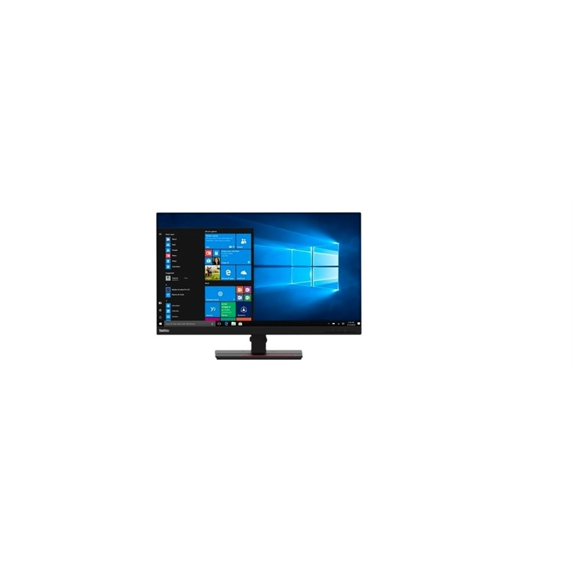 Lenovo ThinkVision T27q-20 27" QHD (2560x1440) 75Hz IPS Monitor, Black