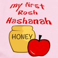 thumbnail image 2 of CafePress - My First Rosh Hashanah Body Suit - Baby Light Bodysuit, Size Newborn - 24 Months, 2 of 4