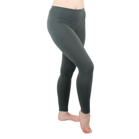 Comfy Lifestyle Fleece Leggings  Women s Soft Stretch Ankle Length Pants
