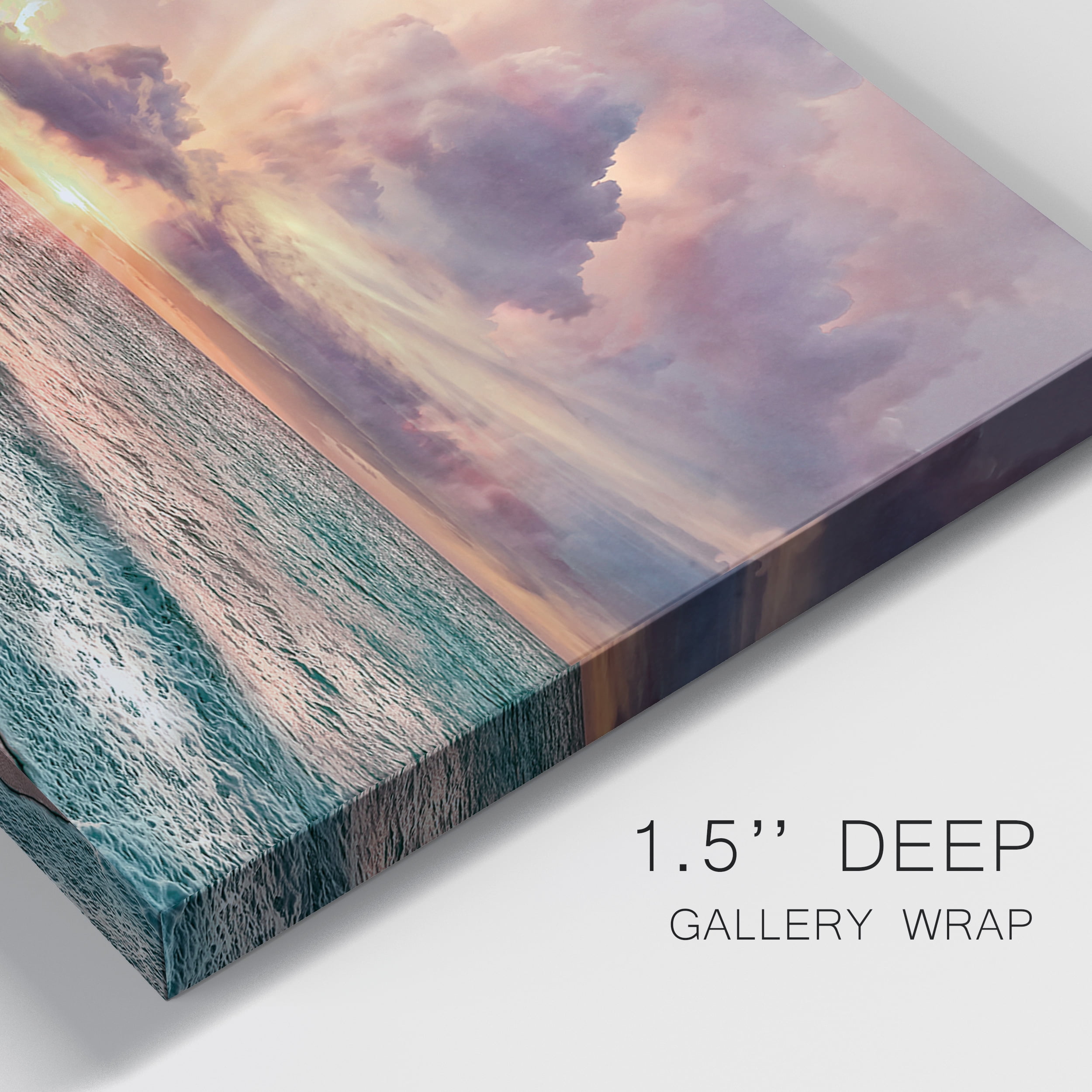Copper Beach Premium Gallery Wrapped Canvas - Ready to Hang - Set of 2 - 12 x 18 Each