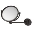 thumbnail image 2 of Allied Brass WM-5/2X 8 Inch Wall Mounted 2X Magnification Make-Up Mirror, Oil Rubbed Bronze, 2 of 3