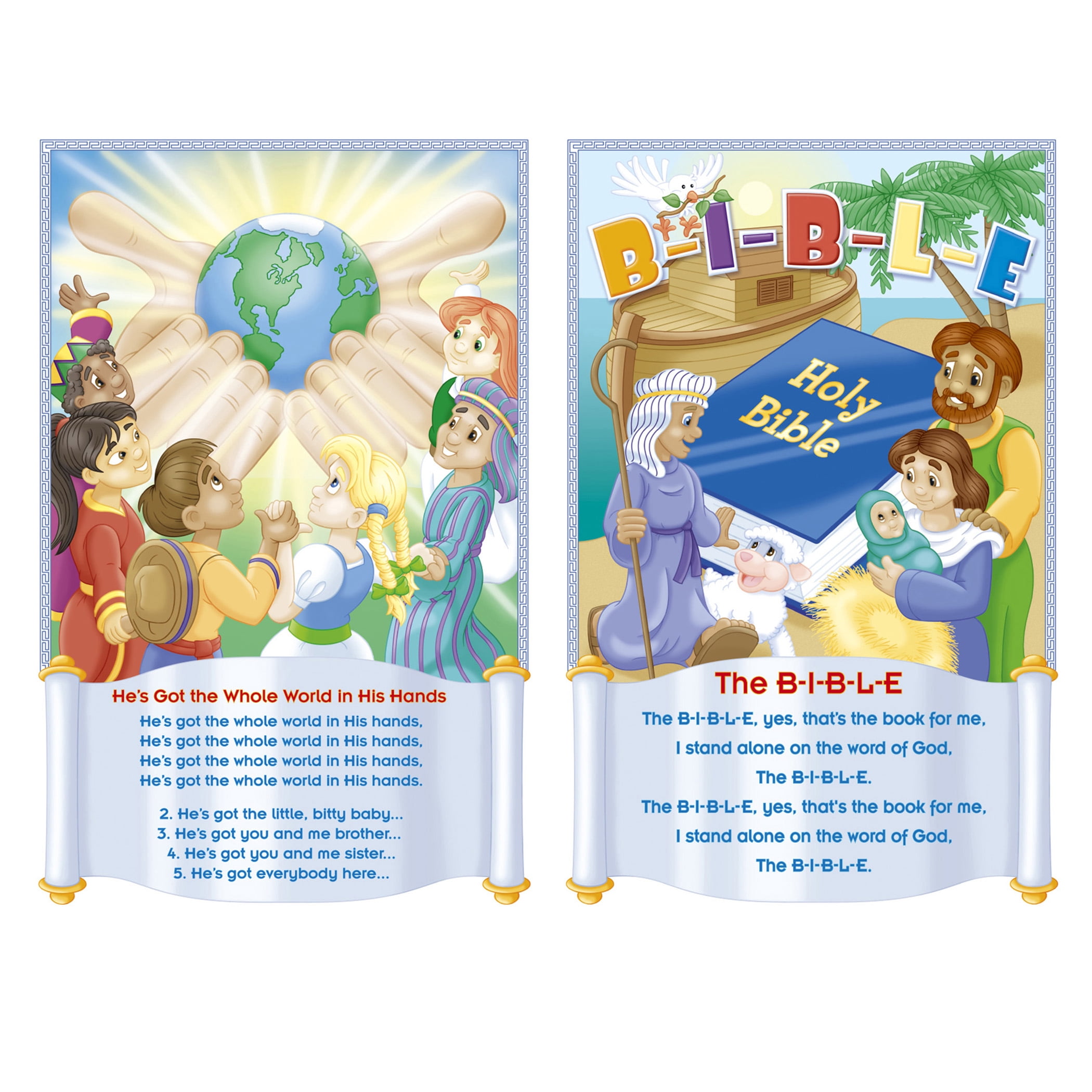 North Star Teacher Resources Children's Bible Songs Charts