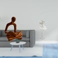 thumbnail image 2 of Figura del pensador abstracto,Estatua de Pensador Abstracto,Arte,Decoración para el Hogar,Figura humana decorativa para estantería de oficina coleccionable,Figura de escritorio,Estatua de, 2 of 8