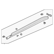 Genuine OE Porsche Rocker Molding - 971-854-883-B-G2X