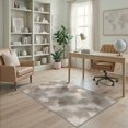 thumbnail image 2 of ODIKA Scattered Geometric Shapes Farmhouse Style Contemporary Art Motif for Dorm Room, Small Living Apartment, Stain Resistant Low Profile, 2 of 7