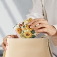 thumbnail image 6 of GZHJMY Travel Small Jewelry Case Beautiful Sunflowers Jewelry Organizer Jewelry Box Birthday Gifts Women Mom Friends Female Sister Bridesmaid Girl Gifts Idea35 for Necklace Bracelet Earrings Rings, 6 of 7