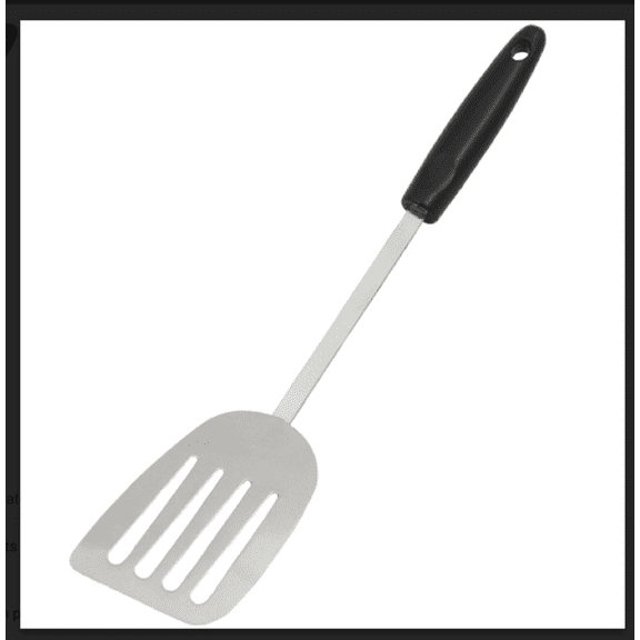 Chef Craft Select 14.5 Inch Stainless Steel Black Turner Spatula 2 Count