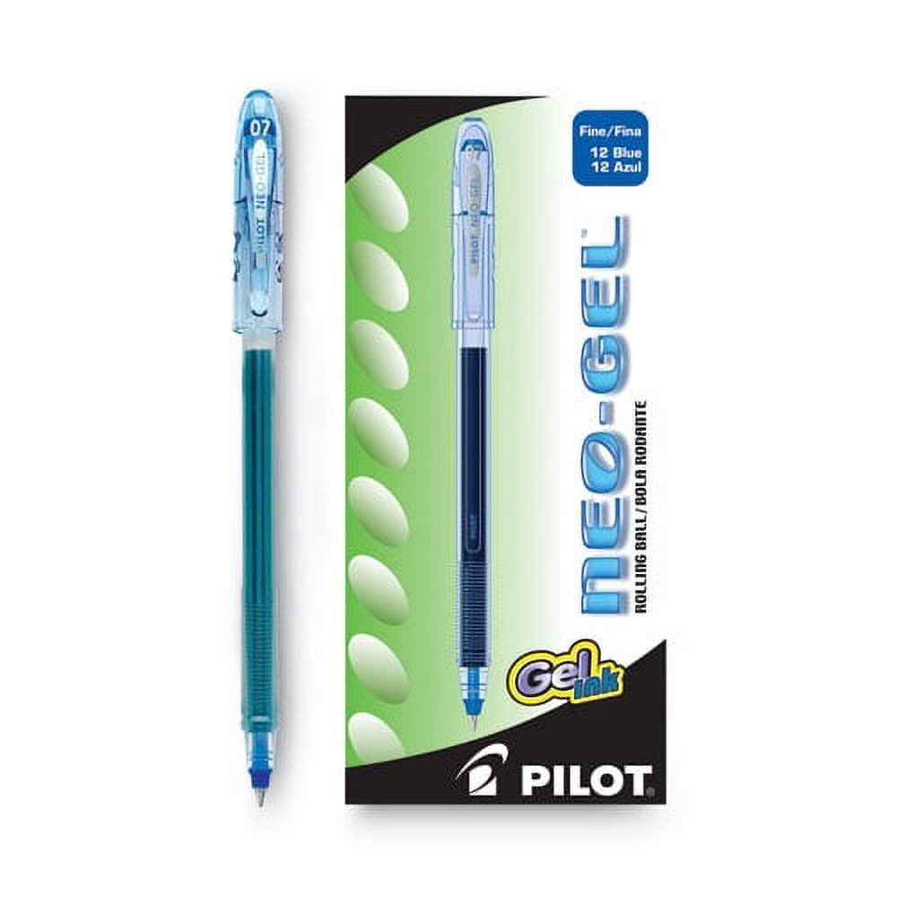 Neo-Gel Gel Pen, Stick, Fine 0.7 Mm, Blue Ink, Blue Barrel, Dozen | Bundle of 5 Dozen
