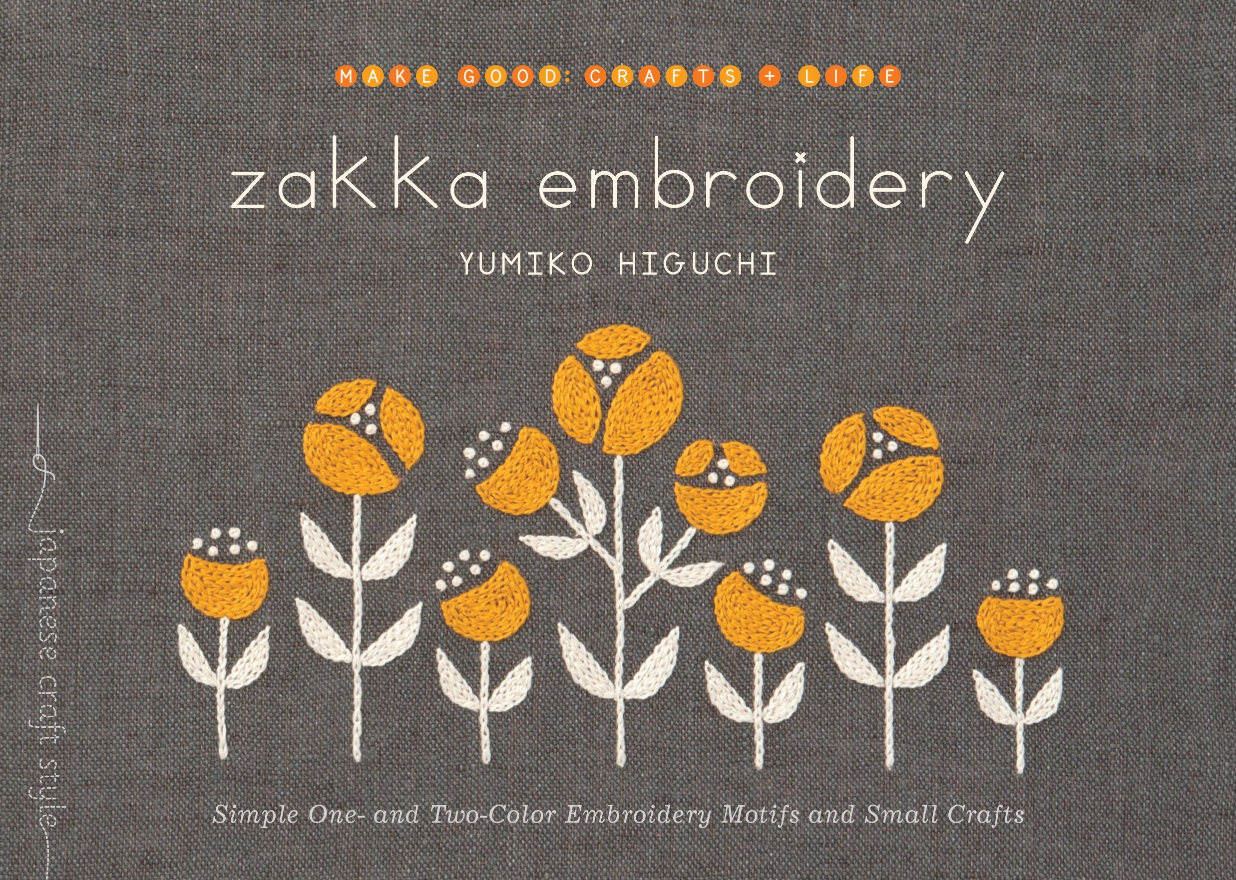 Zakka embroidery  simple one and twocolor embroidery motifs and Zakka embroidery  simple one and twocolor embroidery motifs and