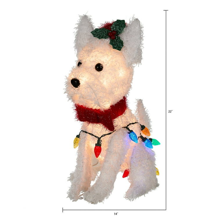 Fluffy white cheap terrier