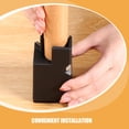 thumbnail image 3 of ETHZZLE 4pcs Bed Risers Adjustable Frame Riser Black Heavy Duty ABS For Homeowners, 3 of 8