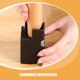 thumbnail image 3 of GOOHOCHY elevadores de cama ajustables, elevadores de muebles, elevadores de mesa, elevadores de silla con abrazadera de tornillo, elevadores de marco de cama, altura ajustable, cojín resistente para, 3 of 8