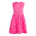 thumbnail image 2 of Vestido Barbie Talla 6 Cuello Redondo Estampado Letras Blanco con Fucsia, 2 of 3