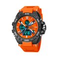 thumbnail image 2 of Resicozy Sports Watch for Men Dual Display Digital Casual Outdoor Watch Orange, 2 of 4