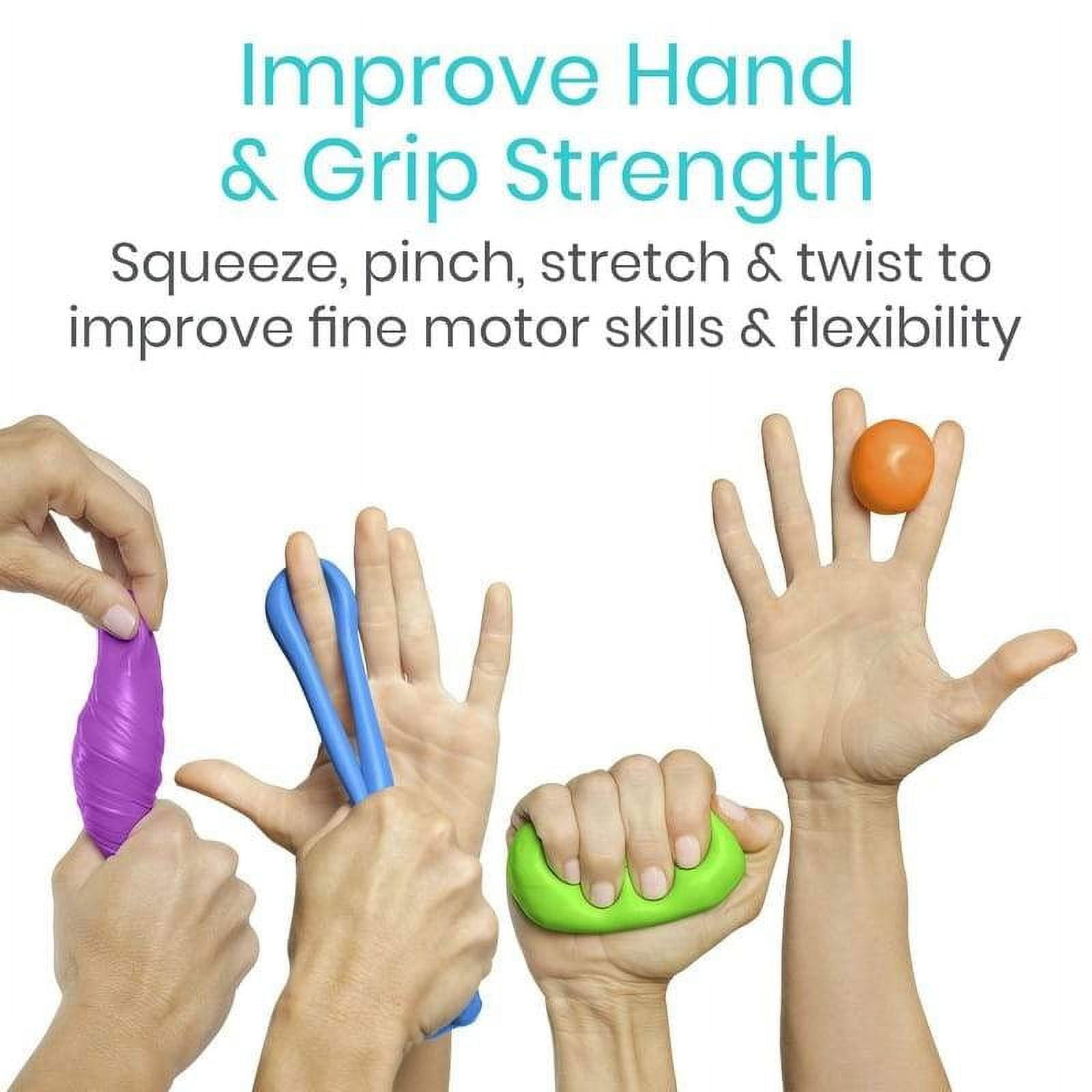 Vive Therapy Putty Occupational Hand Tools 4 Pack Sensory
